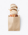 Kraft Paper Bakery Bag Mockup