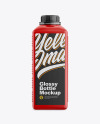 Glossy Bottle Mockup