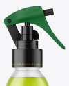 Frosted Color Liquid Spray Bottle Mockup Frosted Color Liquid Spray Bottle Mockup