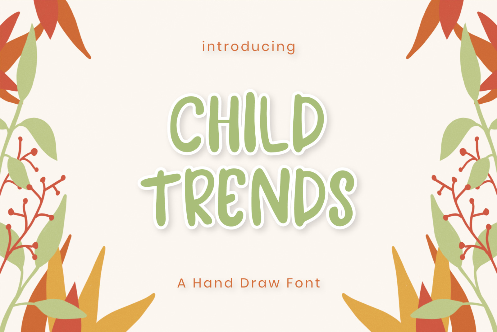 Child Trends Display Font