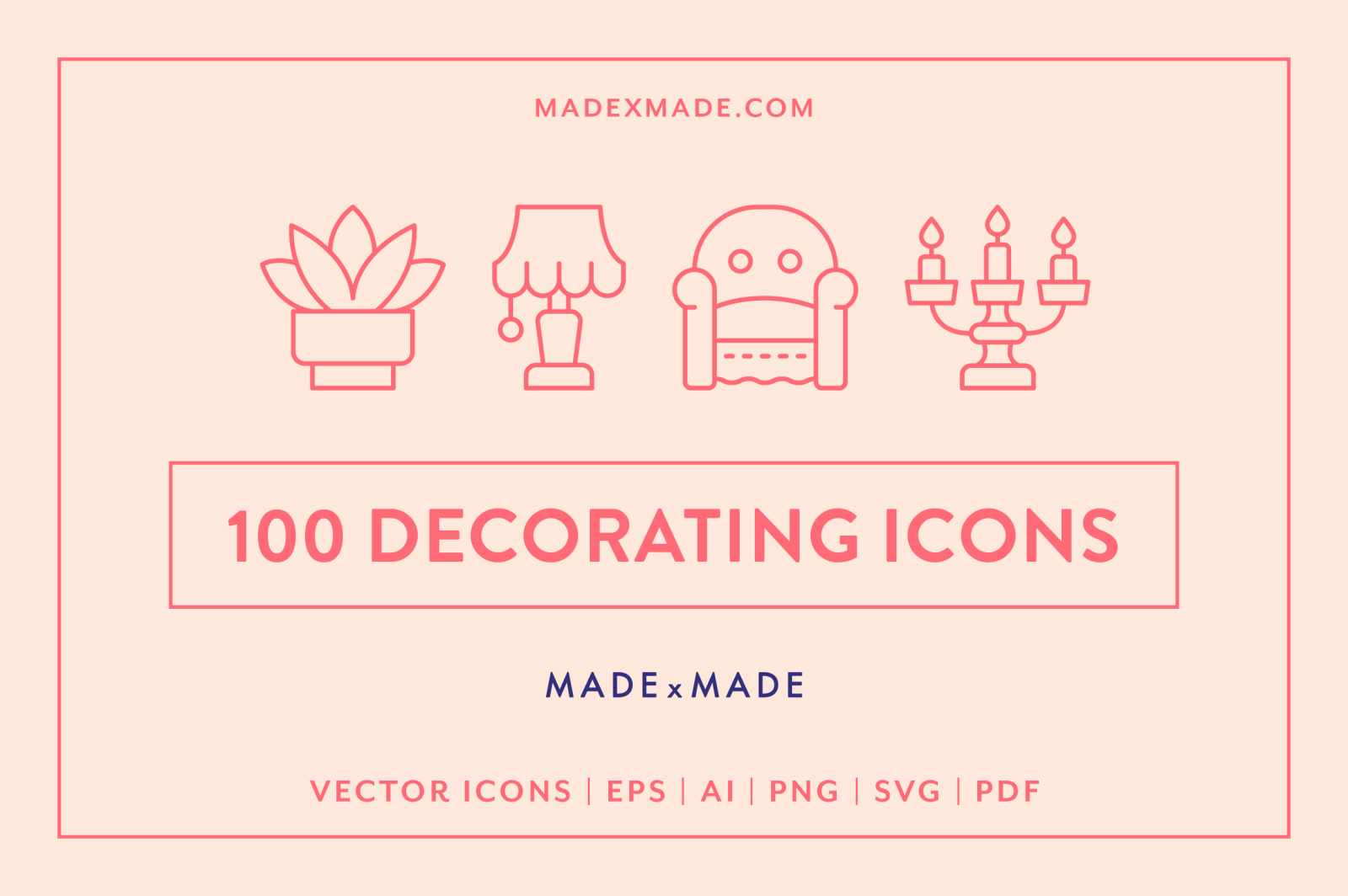 Line Icons – Decorating