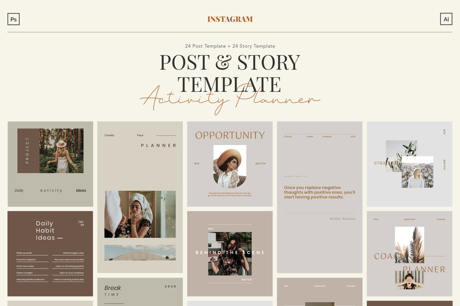 Instagram Coach Activity Planner Instagram Coach Activity Planner