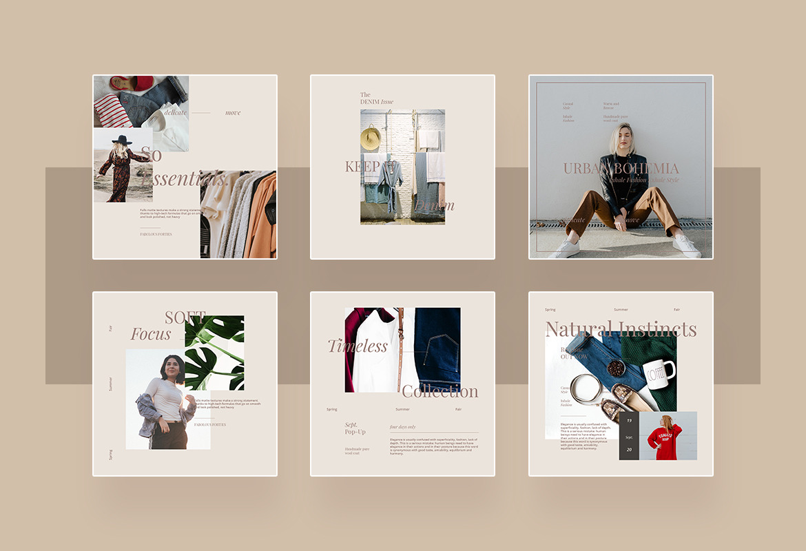 Beauty Fashion Instagram Template Beauty Fashion Instagram Template