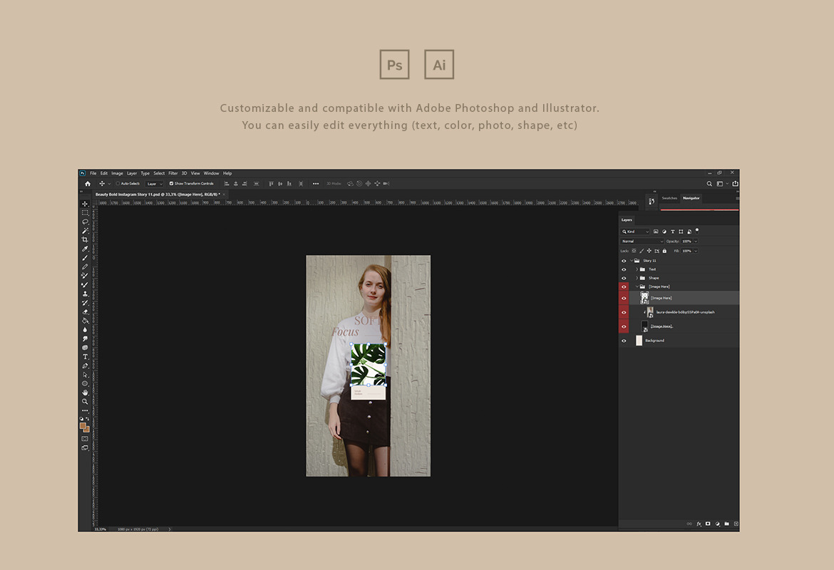 Beauty Fashion Instagram Template Beauty Fashion Instagram Template