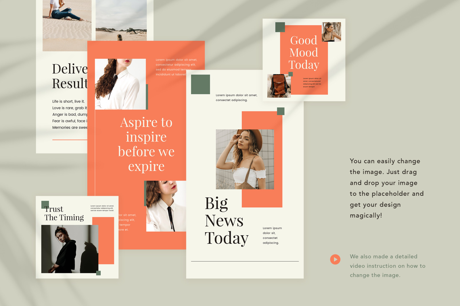 Mutiara Instagram Canva Template Mutiara Instagram Canva Template