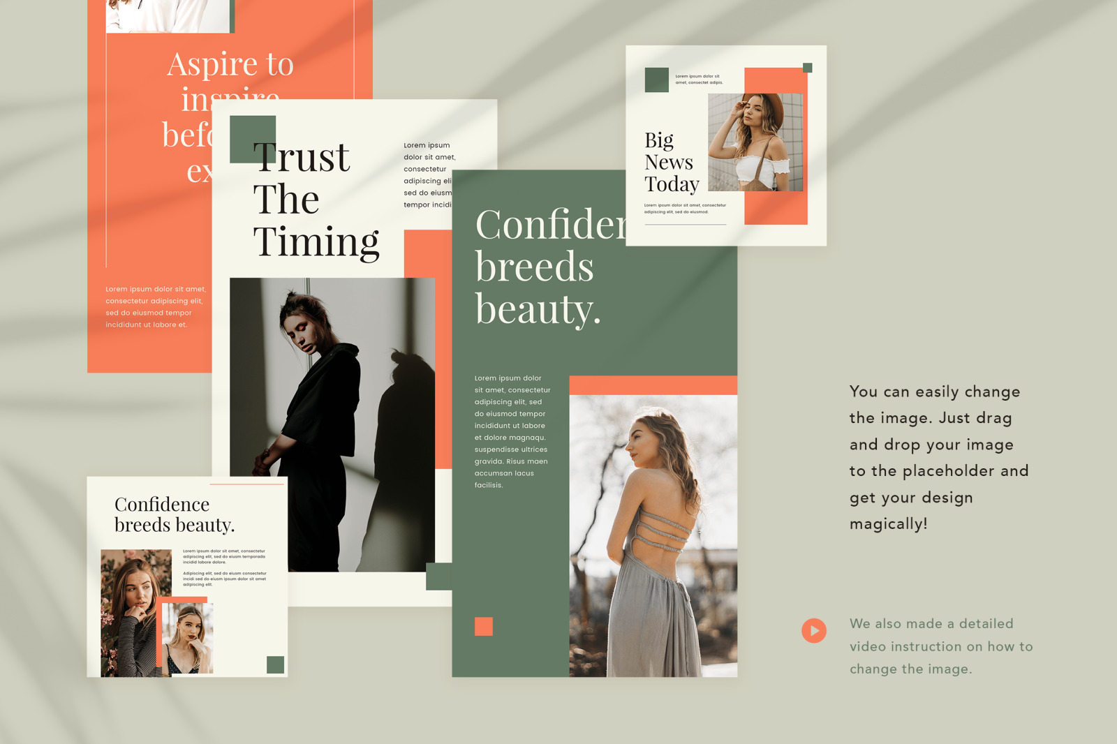 Mutiara Instagram Canva Template Mutiara Instagram Canva Template