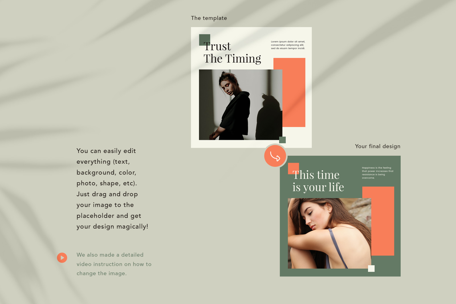 Mutiara Instagram Canva Template Mutiara Instagram Canva Template