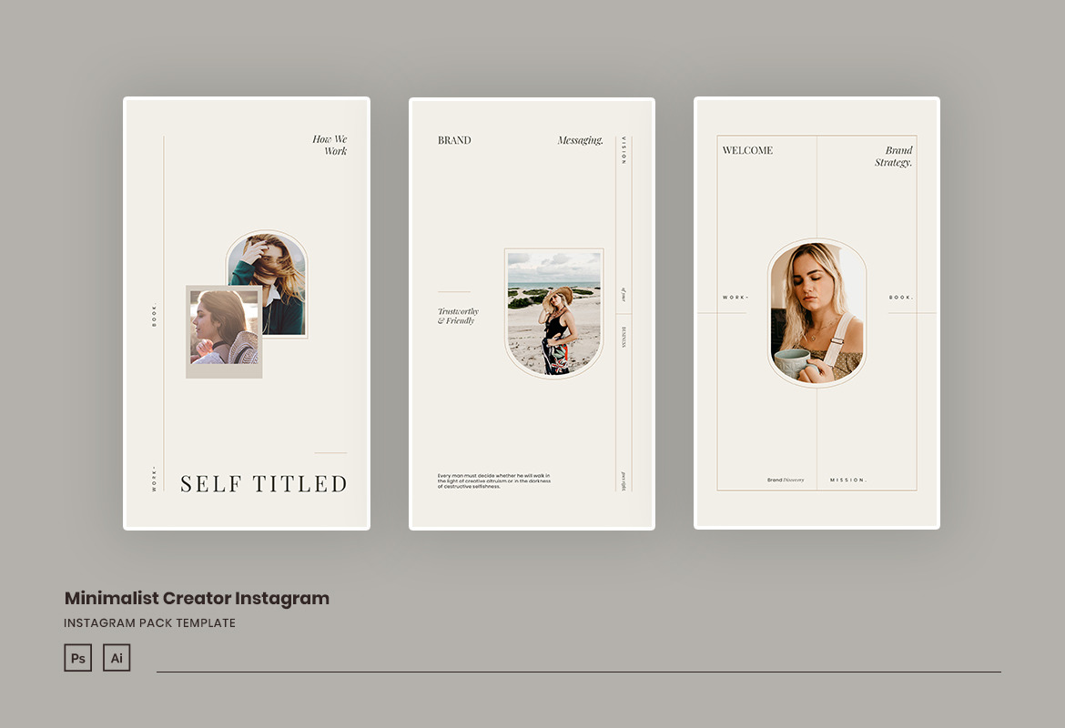 Minimalist Instagram for Creator Minimalist Instagram for Creator