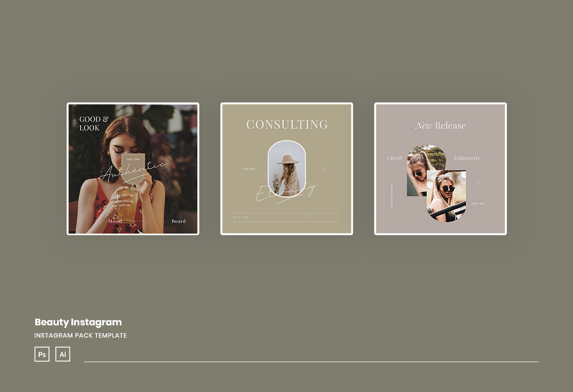 Minimalist Beauty Instagram Template