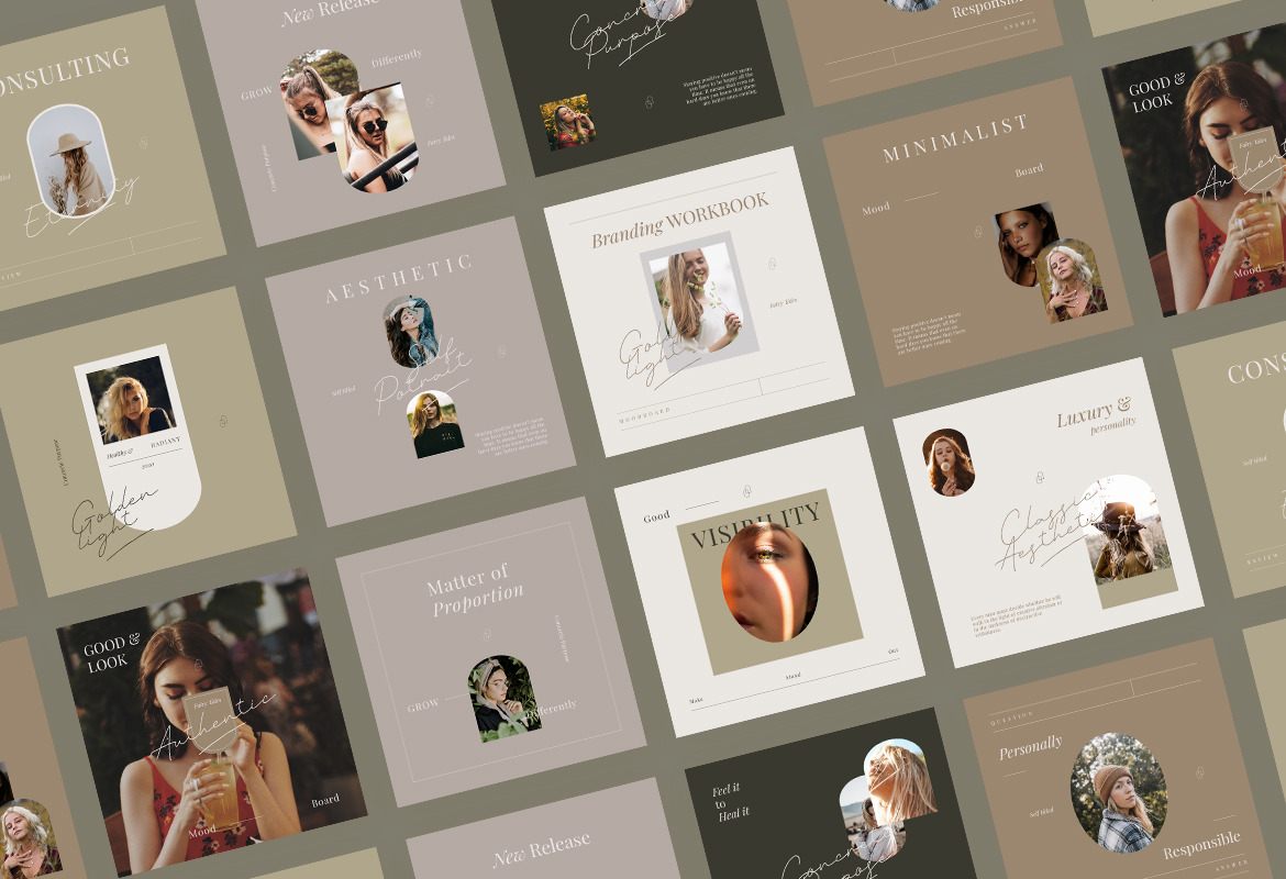 Minimalist Beauty Instagram Template