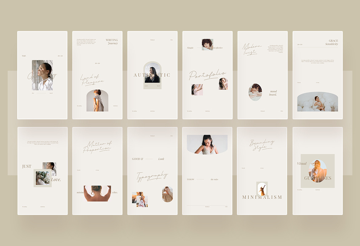Minimalist Beauty Instagram Template Minimalist Beauty Instagram Template