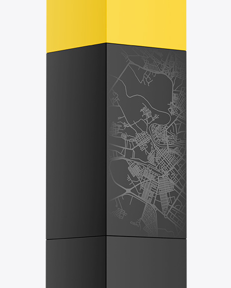 Wayfinding Totem Mockup