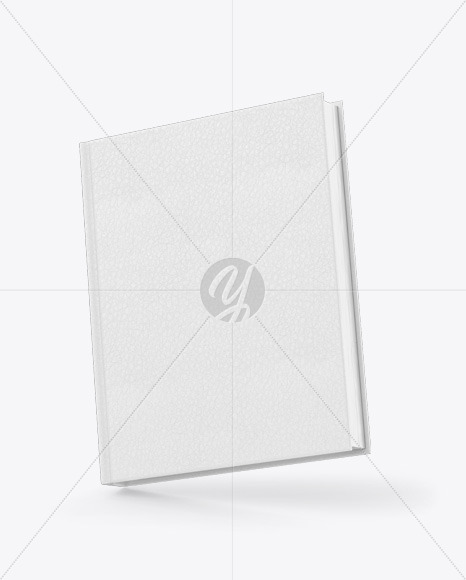 Hardcover Book w/ Leather Cover Mockup