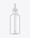 Frosted Glass Dropper Bottle Mockup