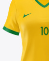 Women’s Football Kit Mockup - Front View