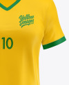 Women’s Football Kit Mockup - Front View