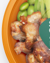 Chicken Poke Plastic Bowl Mockup