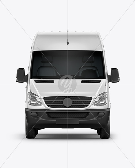 Panel Van Mockup - Front View