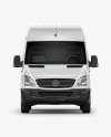 Panel Van Mockup - Front View