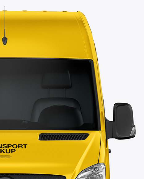 Panel Van Mockup - Front View