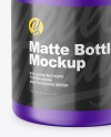 Matte Bottle Mockup