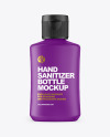 Matte Hand Sanitizer Bottle Mockup