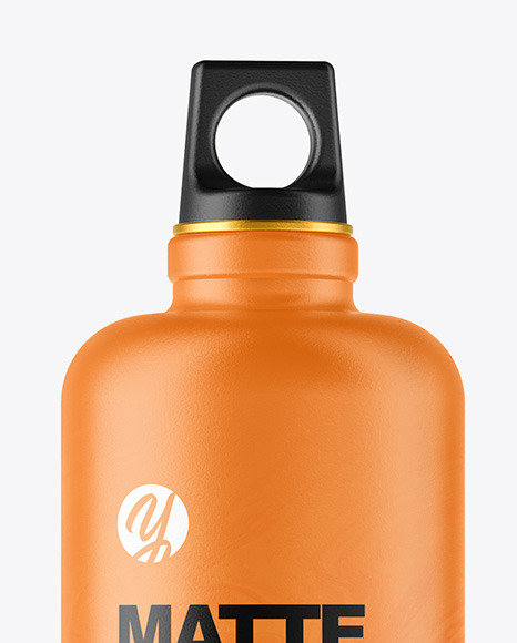 Matte Sport Bottle Mockup