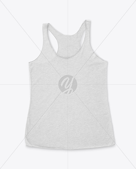 Tank Top with Round Neck Mockup