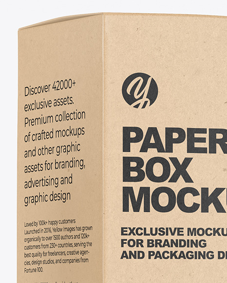 Matte Dropper Bottle with Kraft Paper Box Mockup