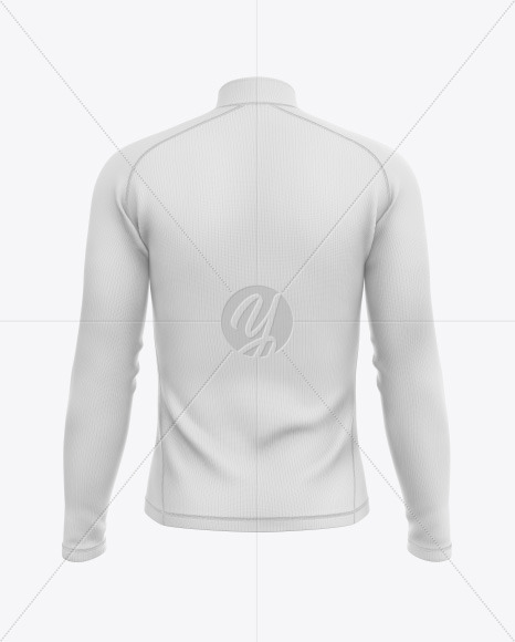 Men's Jersey With Long Sleeve Mockup