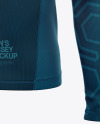 Men's Jersey With Long Sleeve Mockup