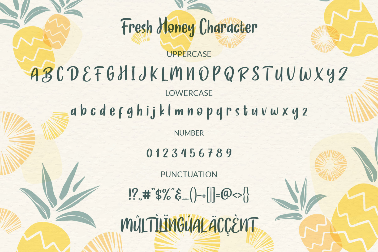 Fresh Honey - Playful Handwritten Font