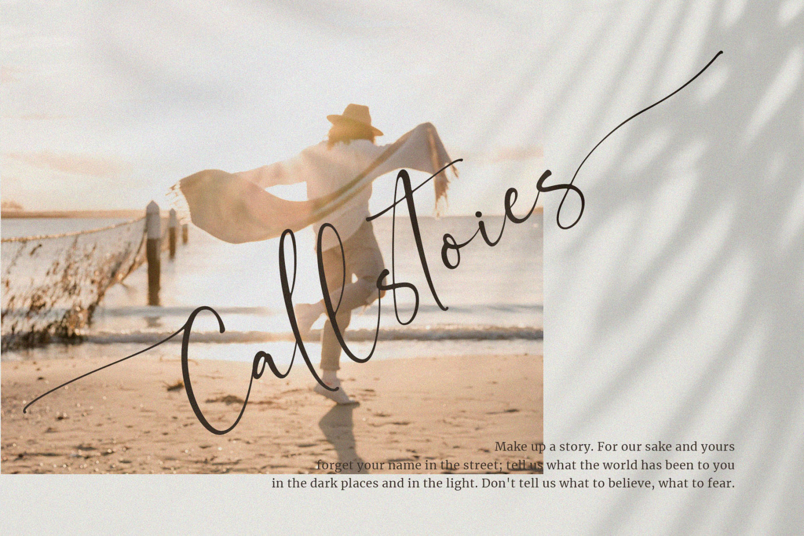 Callstories // Classy Signature Font