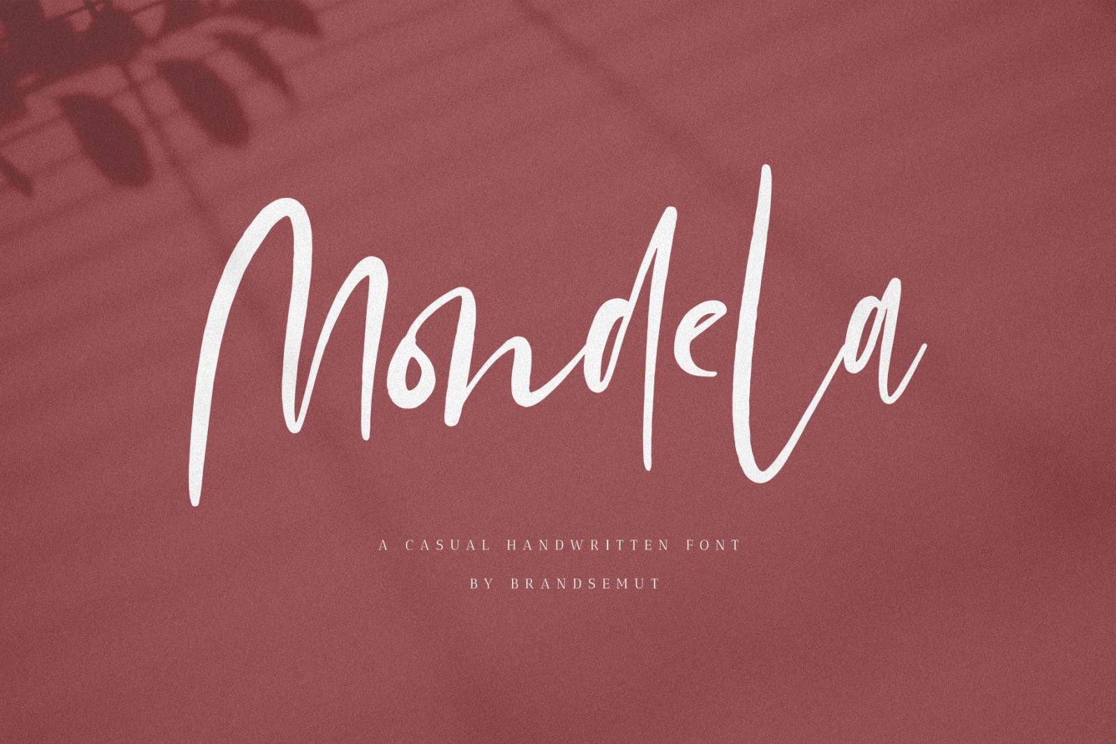 Mondela || Casual Handwritten Font Mondela || Casual Handwritten Font