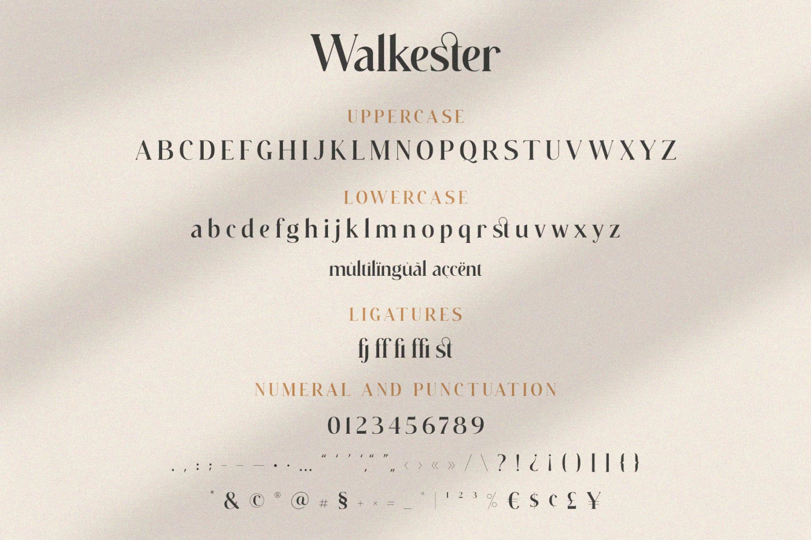 Walkester Font Duo