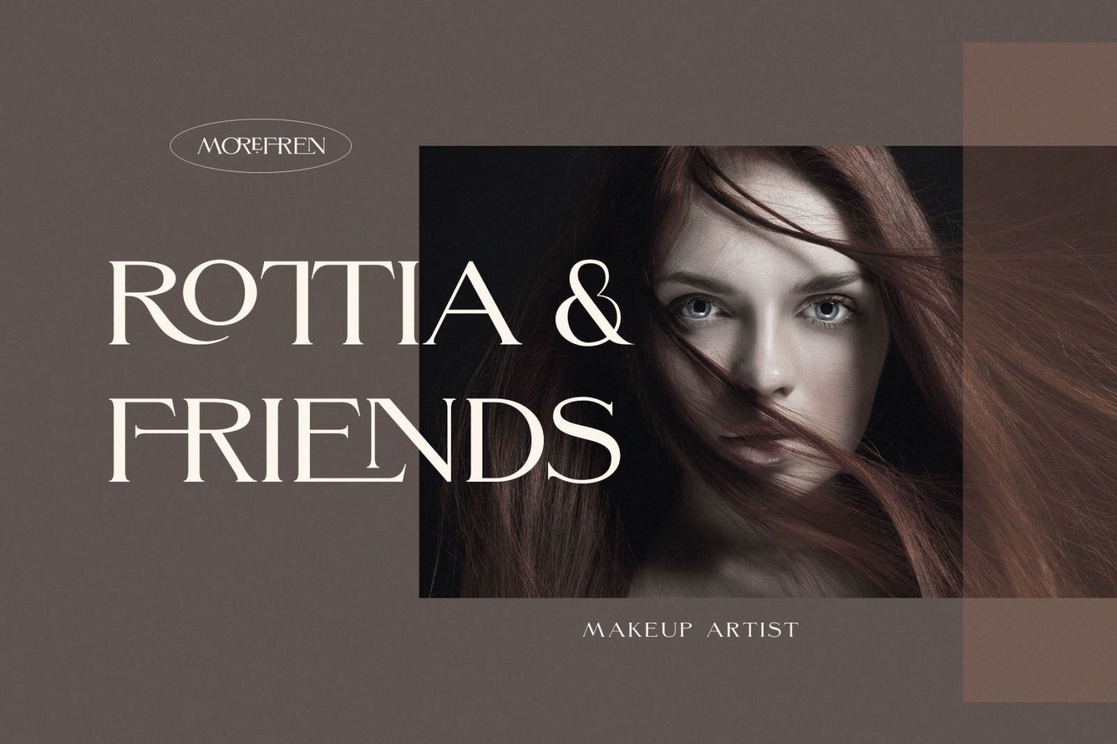 Morefren - Serif Ligature Font Morefren - Serif Ligature Font
