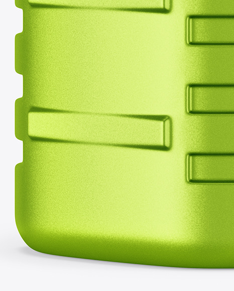 Metallic Jerrycan Mockup