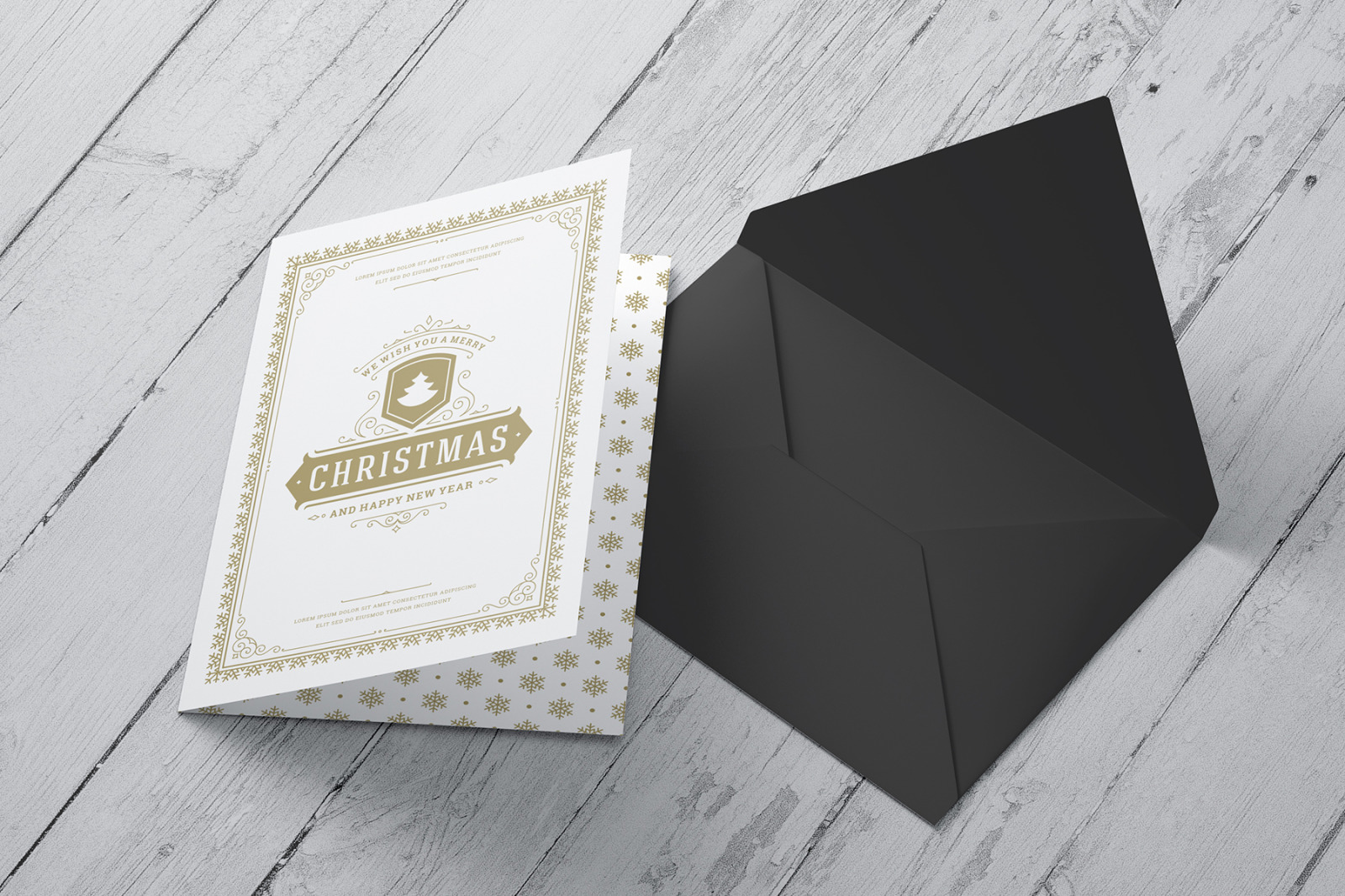 5 Christmas Greeting Cards 5 Christmas Greeting Cards