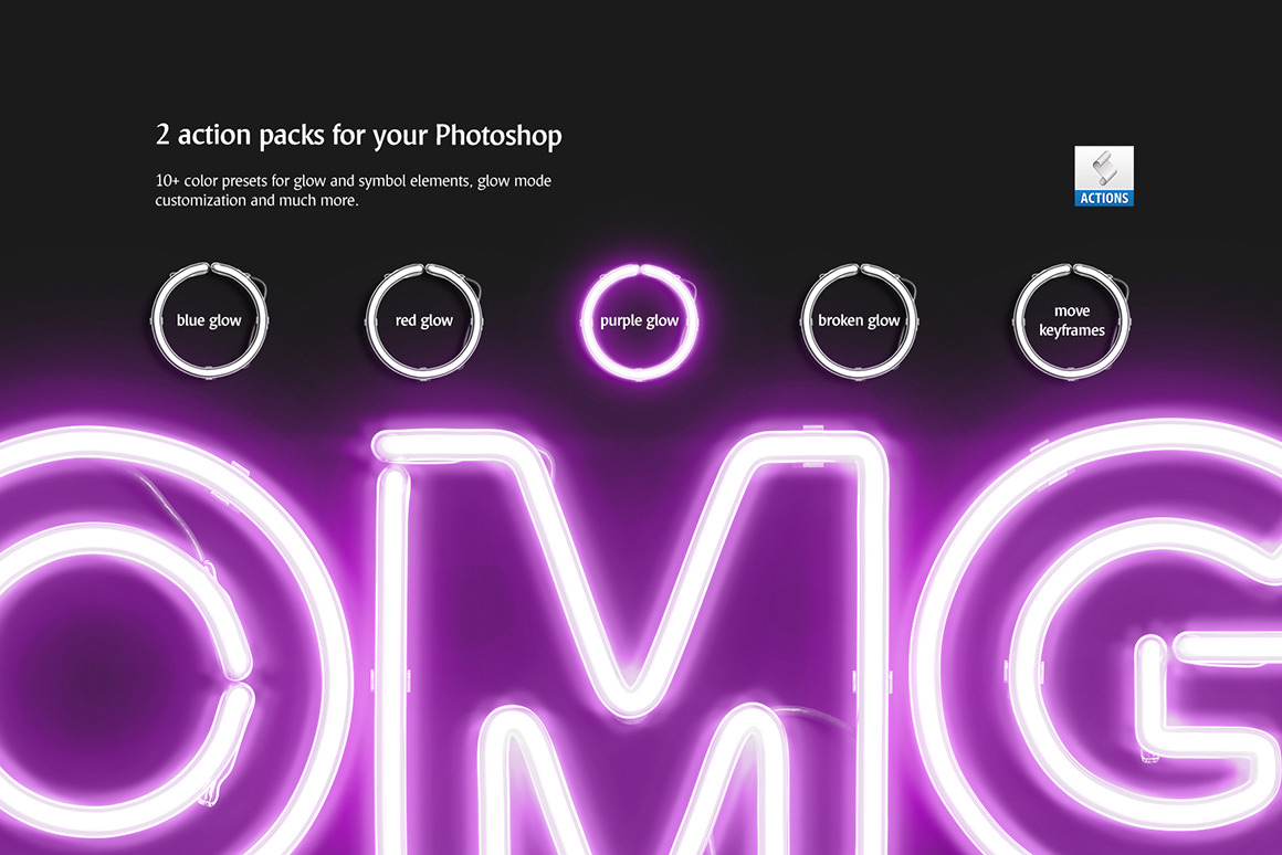 Animated Neon Font Animated Neon Font