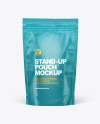 Glossy Stand-up Pouch Mockup