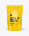 Glossy Stand-up Pouch Mockup