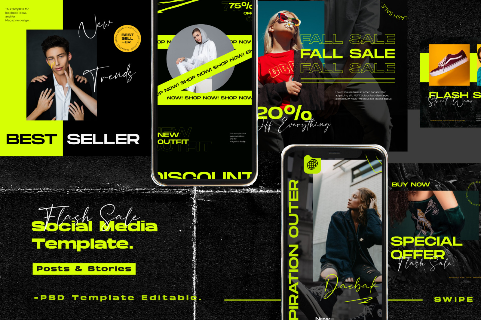 Flash Sale Vol. 1 Instagram Post Stories Flash Sale Vol. 1 Instagram Post Stories