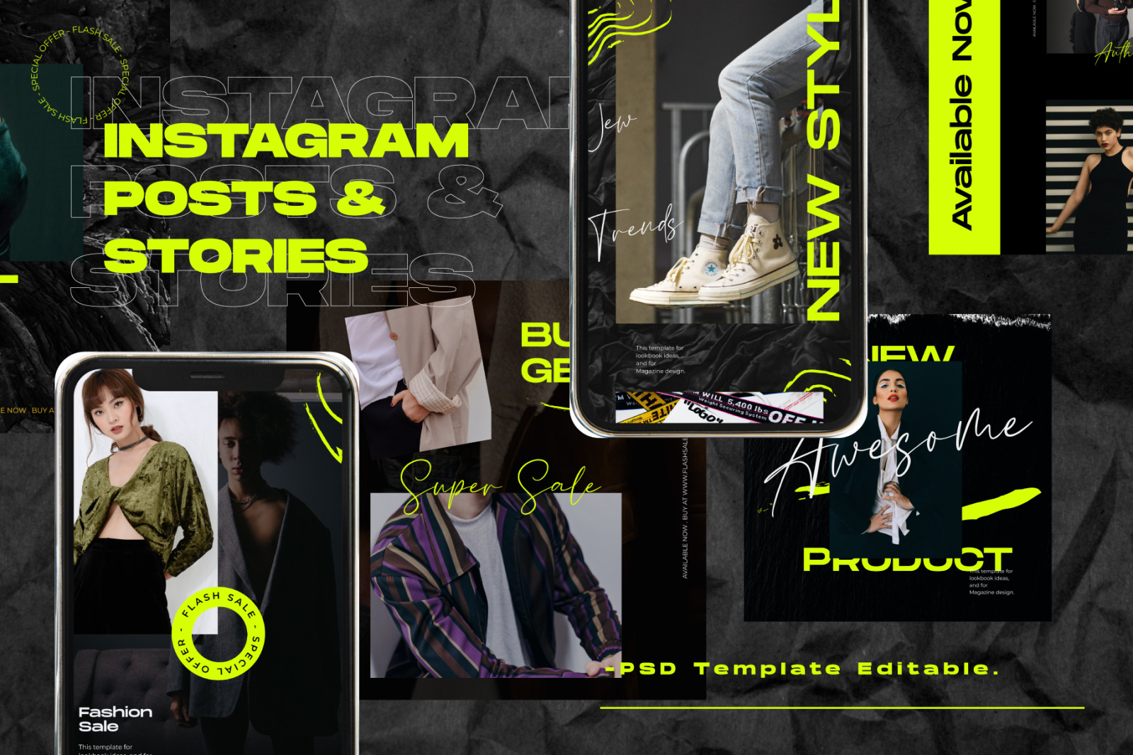 Flash Sale Vol. 1 Instagram Post Stories Flash Sale Vol. 1 Instagram Post Stories