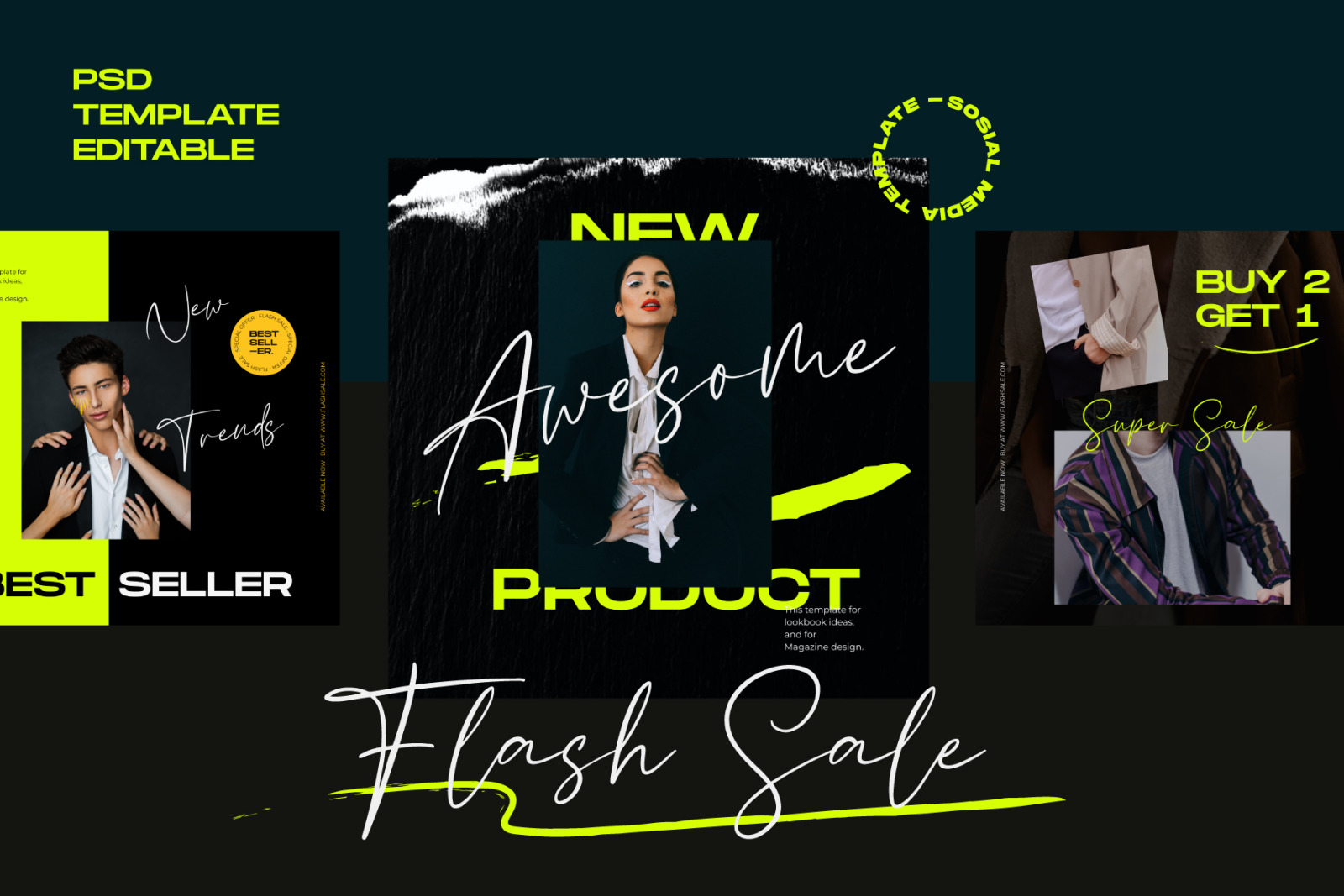 Flash Sale Vol. 1 Instagram Post Stories