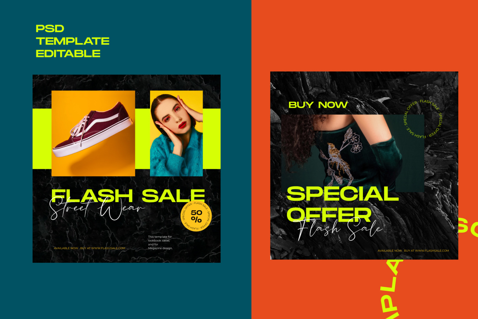 Flash Sale Vol. 1 Instagram Post Stories