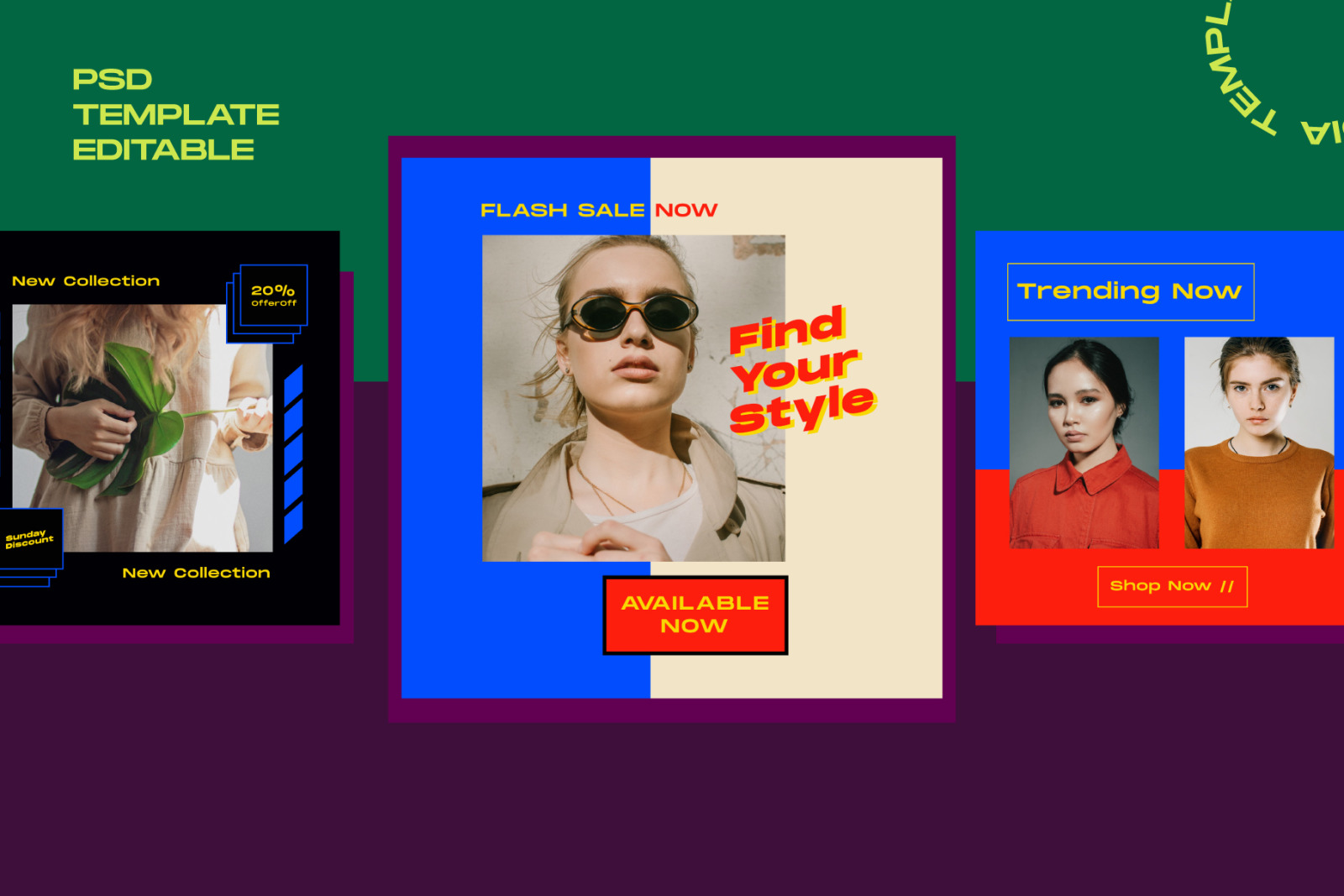 Flash Sale Vol. 2 Instagram Post Stories Flash Sale Vol. 2 Instagram Post Stories
