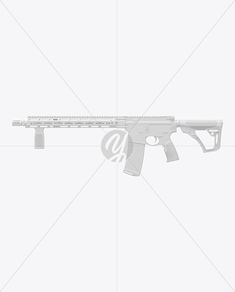 Rifle DDM4 V7 Mockup