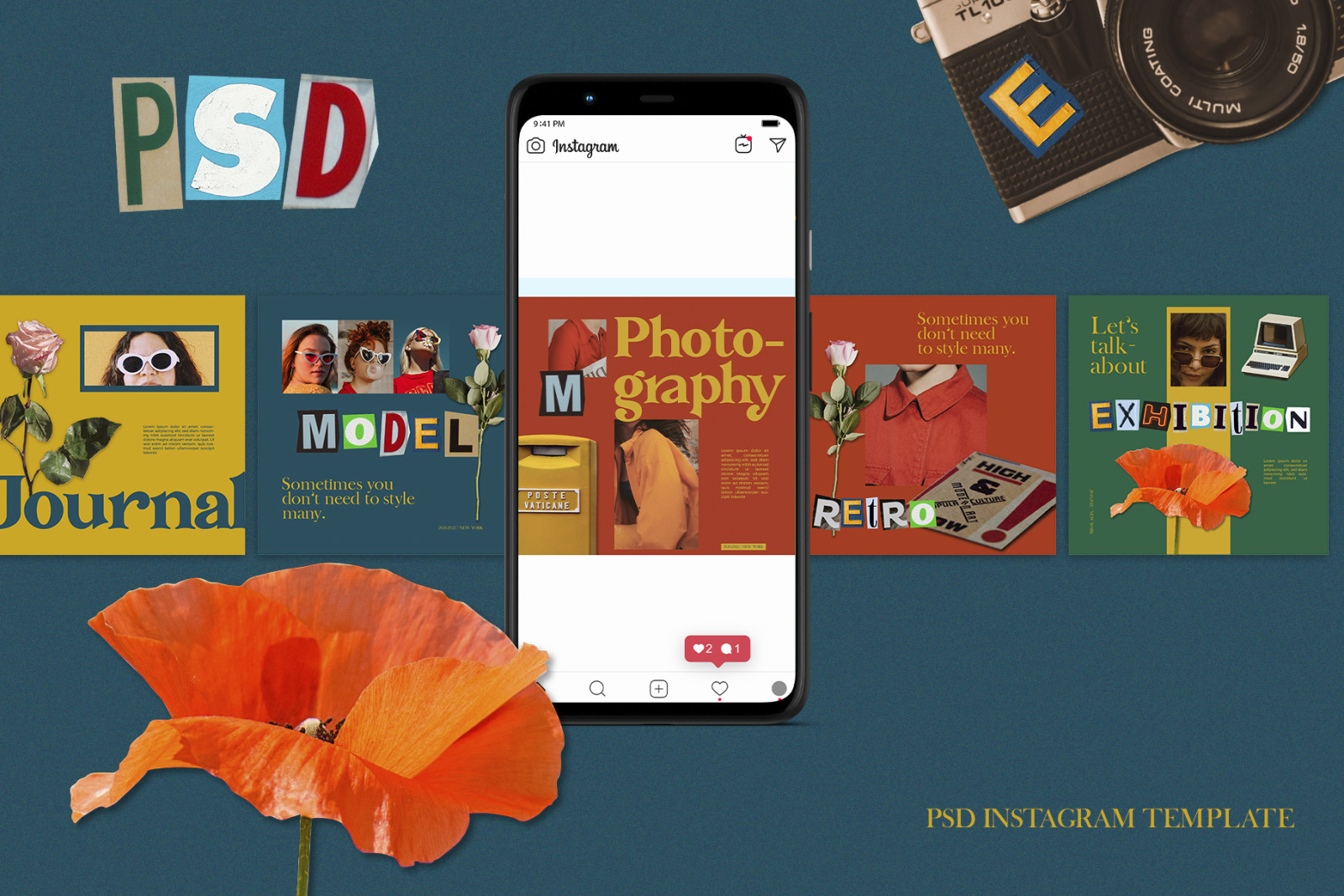 Retro Porto Instagram Post Stories Retro Porto Instagram Post Stories