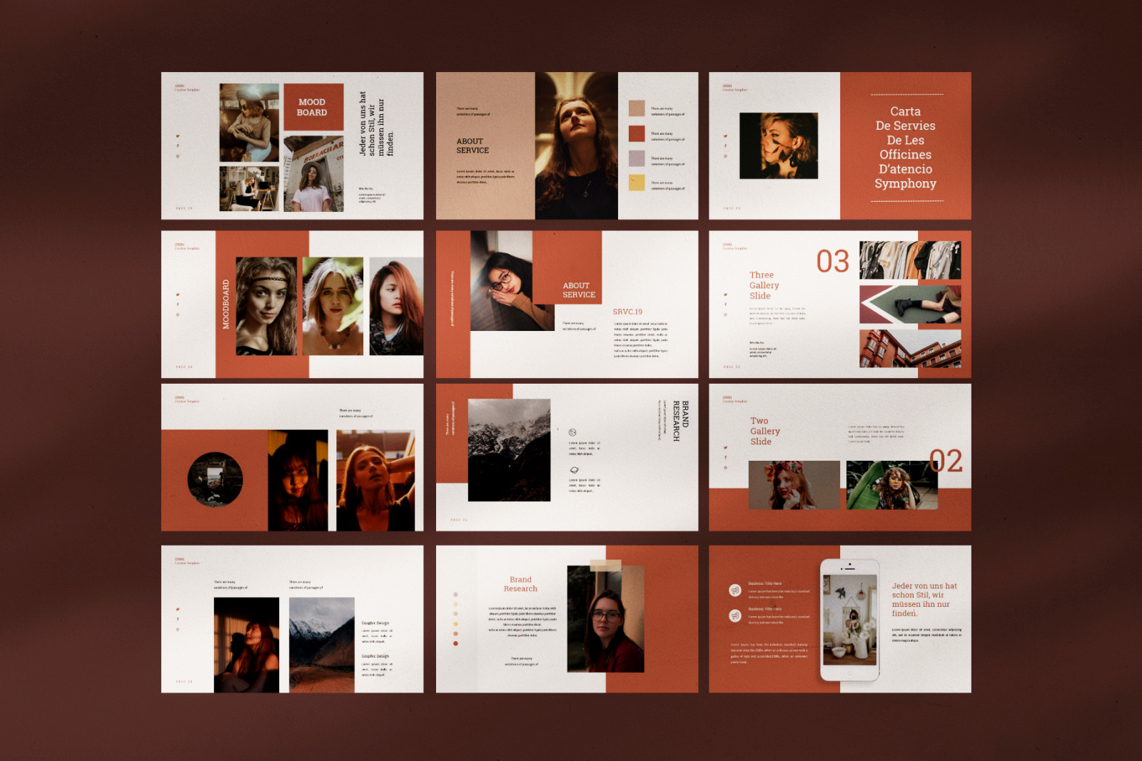 Looks Keynote Template Looks Keynote Template