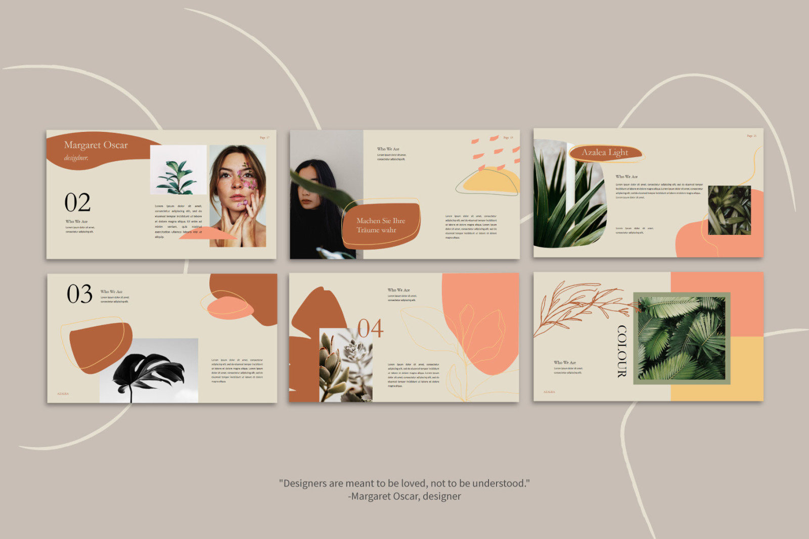 Azalea Keynote Template Azalea Keynote Template